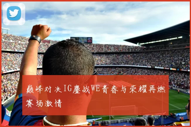 巅峰对决IG鏖战WE青春与荣耀再燃赛场激情